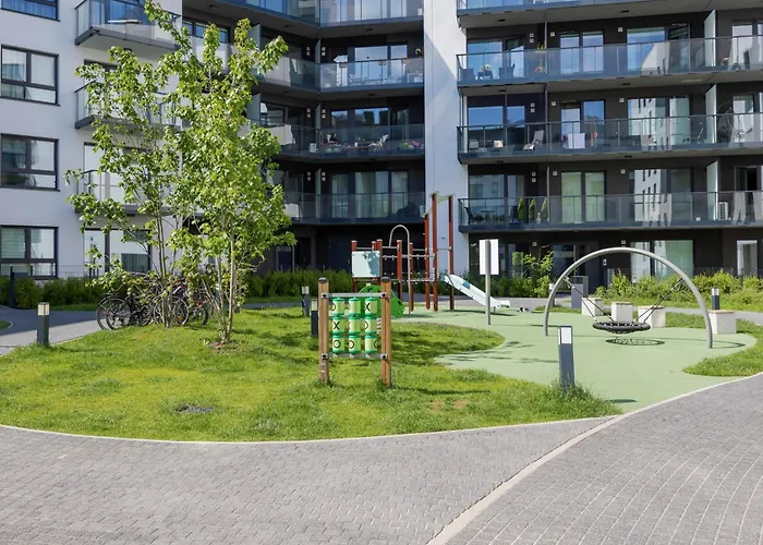 Lägenhet Modern & Stylish With Balcony By Renters *